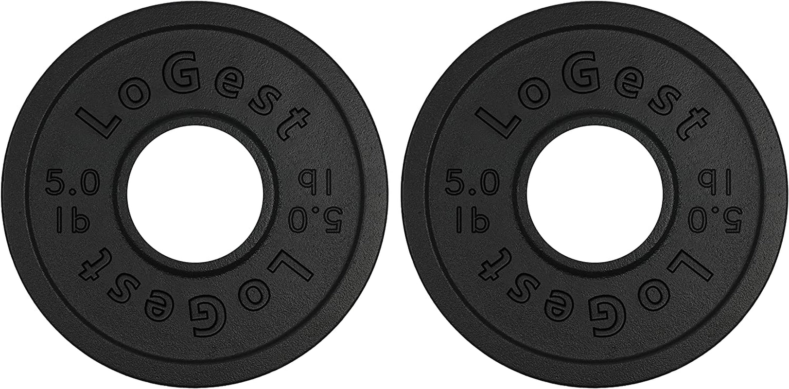 Pair Olympic Plates - Barbell Weights Set of 2 Weight Plates for Olympic Bars Perfect for Strength Training Plates Exercise Balance Increase Available in 2.5LB 5LB 10LB Weight Plate